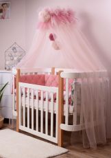 Дитячий постільний комплект Baby Veres Velour Princess (5 одиниць), бавовна-велюр